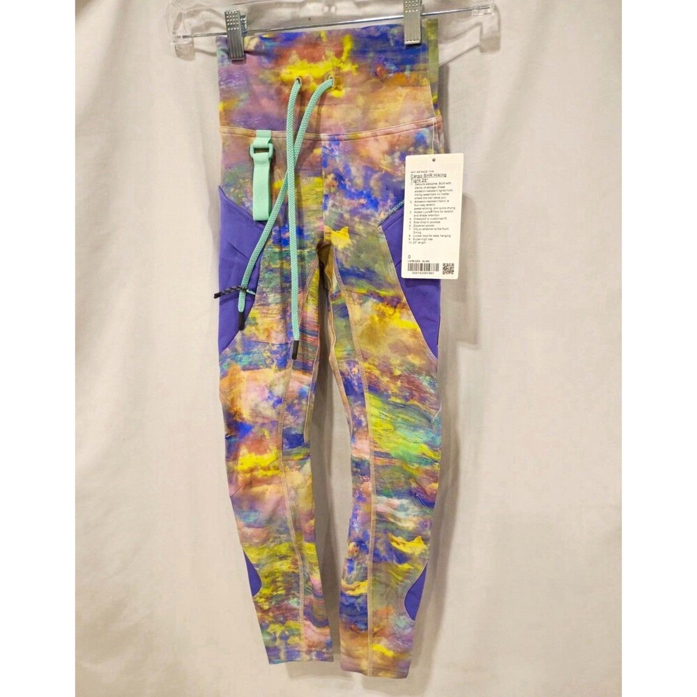 Lululemon Cargo SHR Hiking Tight 25” Altered Nature Multicolor NWT Women’s 0